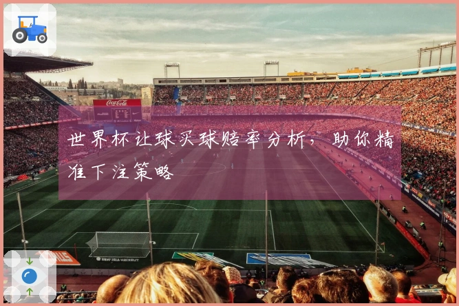 世界杯让球买球赔率分析，助你精准下注策略